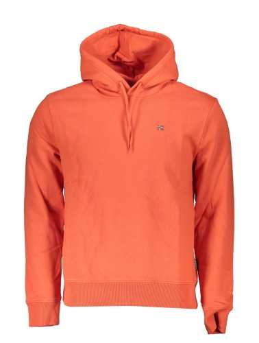 NAPAPIJRI MEN'S RED ZIP-OUT SWEATSHIRT