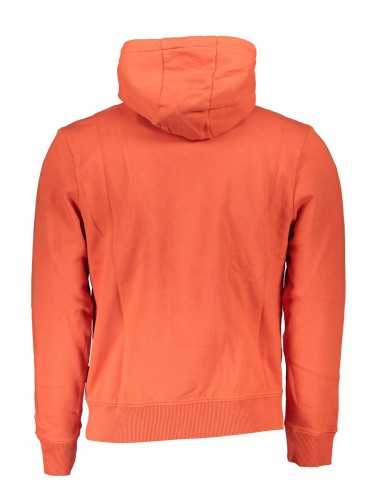 NAPAPIJRI MEN'S RED ZIP-OUT SWEATSHIRT