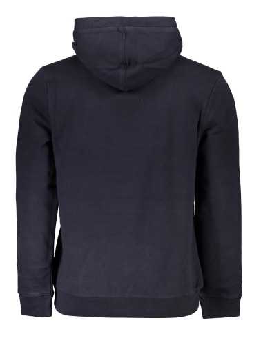 NAPAPIJRI MEN'S BLUE ZIPLESS SWEATSHIRT