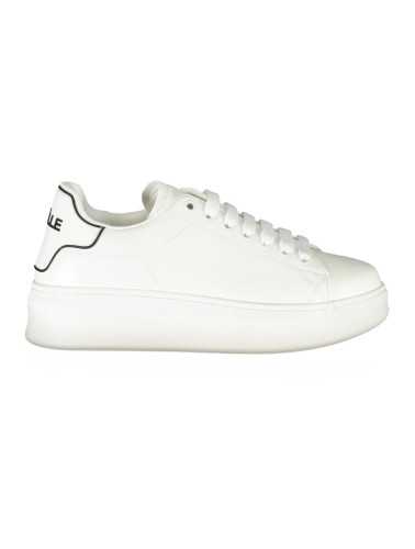 GAELLE PARIS WHITE WOMEN'S SPORTS SHOES