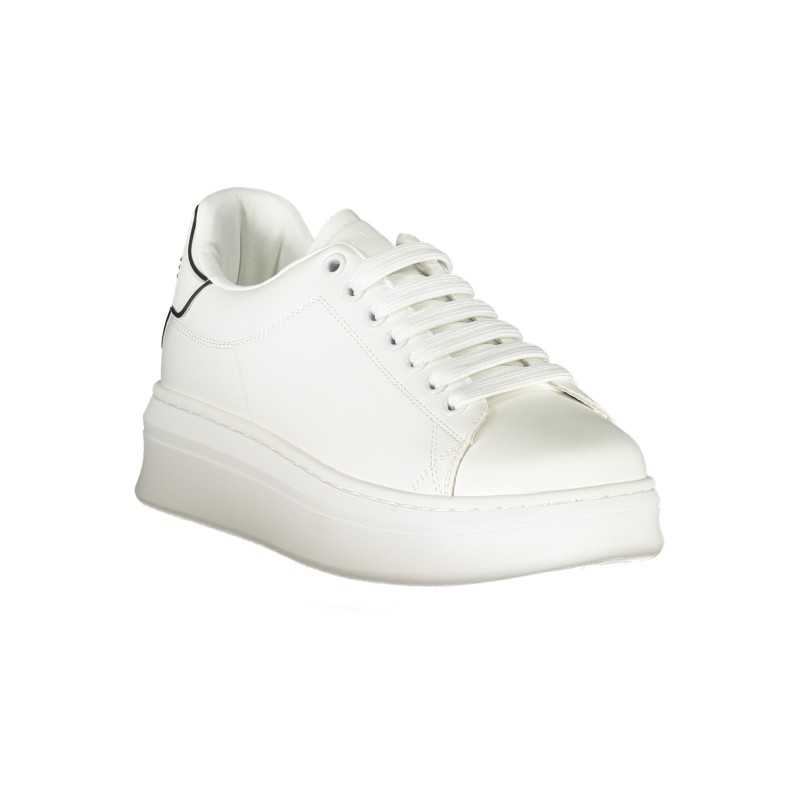 GAELLE PARIS WHITE WOMEN'S SPORTS SHOES