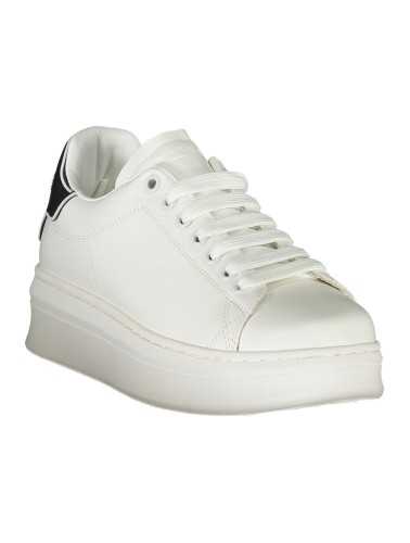 GAELLE PARIS WHITE WOMEN'S SPORTS SHOES