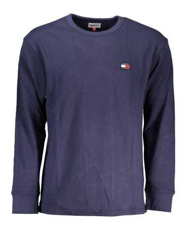 TOMMY HILFIGER MEN'S LONG SLEEVE T-SHIRT BLUE