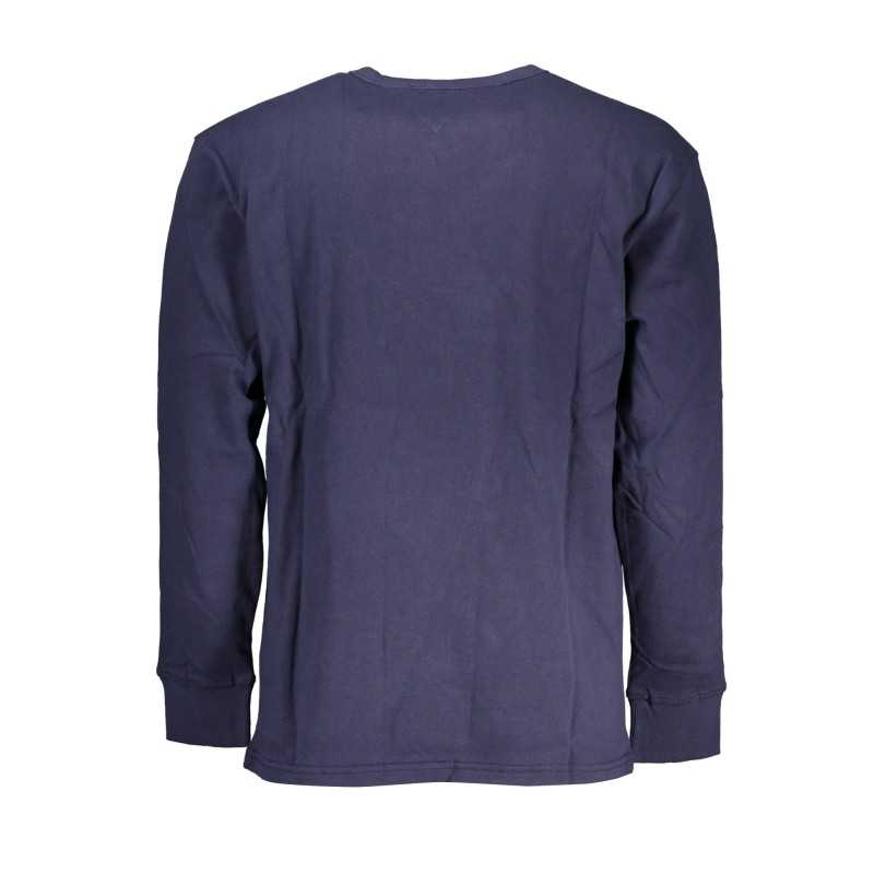 TOMMY HILFIGER MEN'S LONG SLEEVE T-SHIRT BLUE