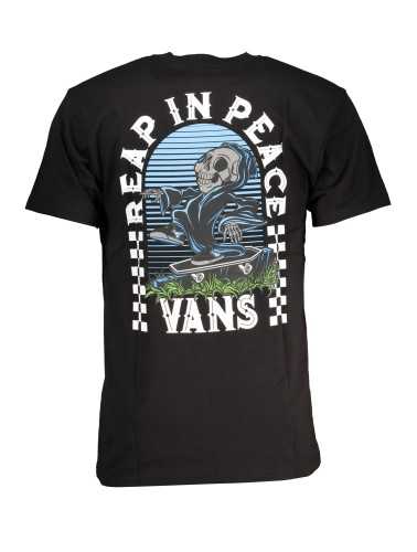 VANS T-SHIRT MANICHE CORTE UOMO NERO