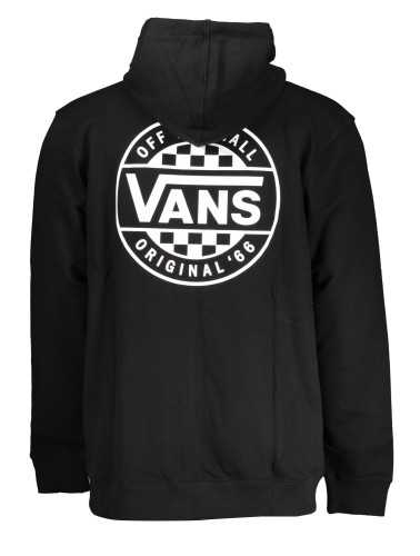 VANS MEN'S BLACK ZIP SWEATSHIRT