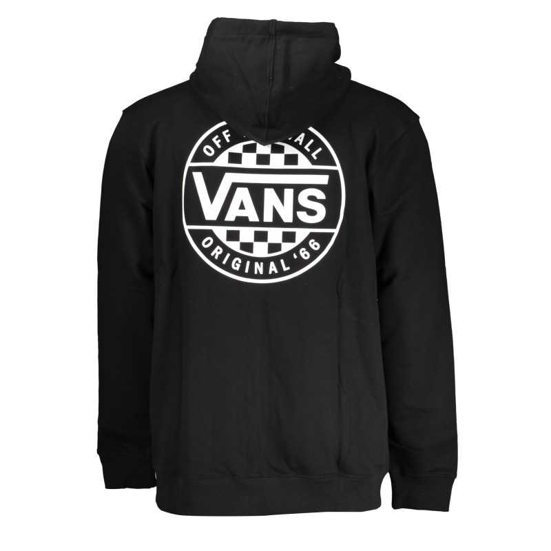 VANS MEN'S BLACK ZIP SWEATSHIRT