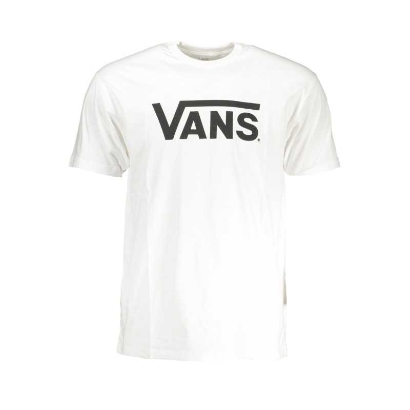 VANS T-SHIRT MANICHE CORTE UOMO BIANCO