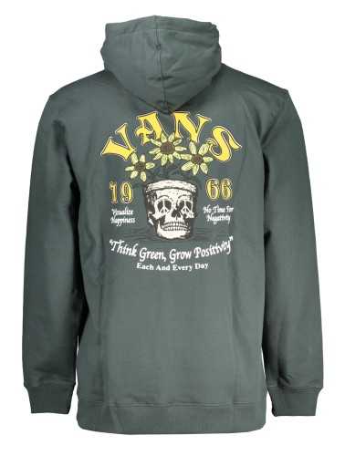 VANS GREEN MEN'S ZIPLESS SWEATSHIRT