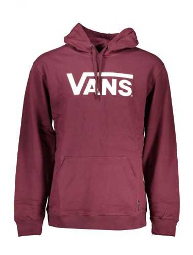 VANS RED MEN'S ZIPLESS SWEATSHIRT