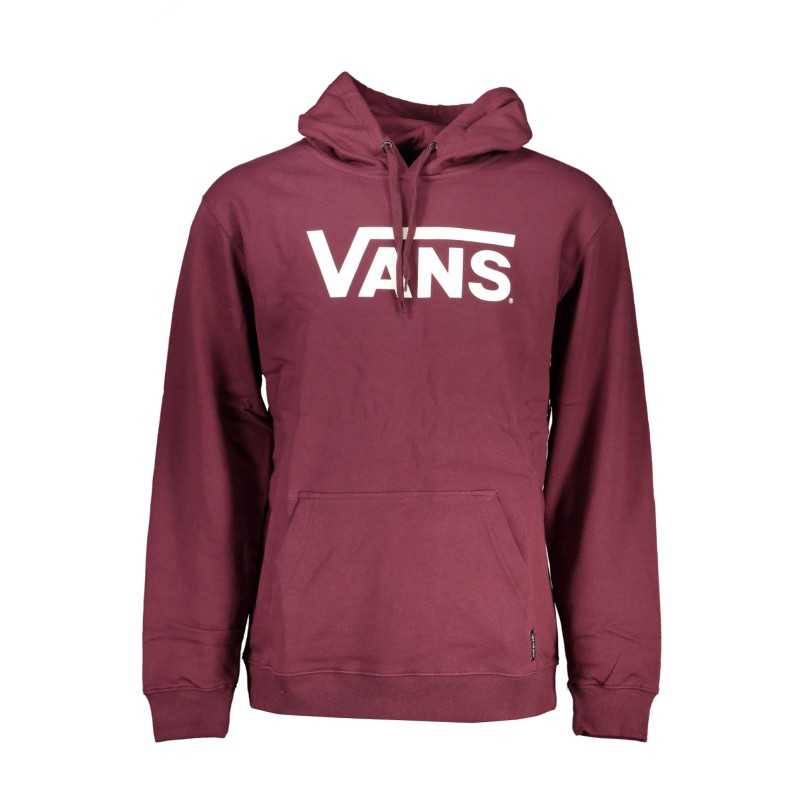 VANS RED MEN'S ZIPLESS SWEATSHIRT