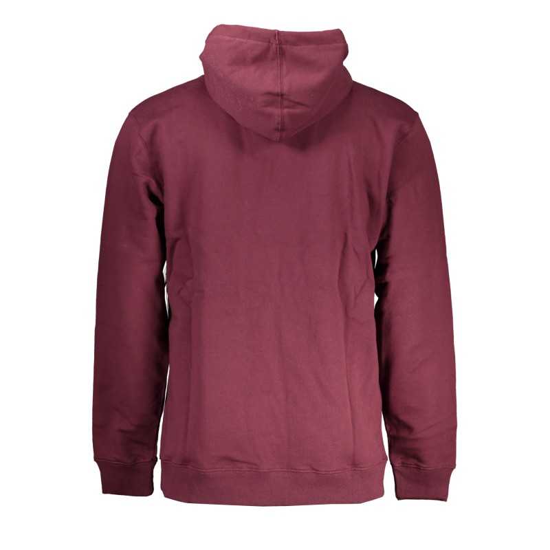 VANS RED MEN'S ZIPLESS SWEATSHIRT