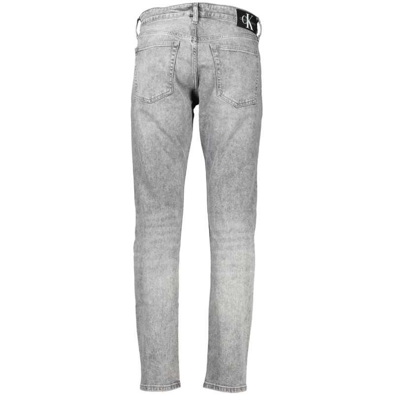 CALVIN KLEIN JEANS DENIM UOMO GRIGIO