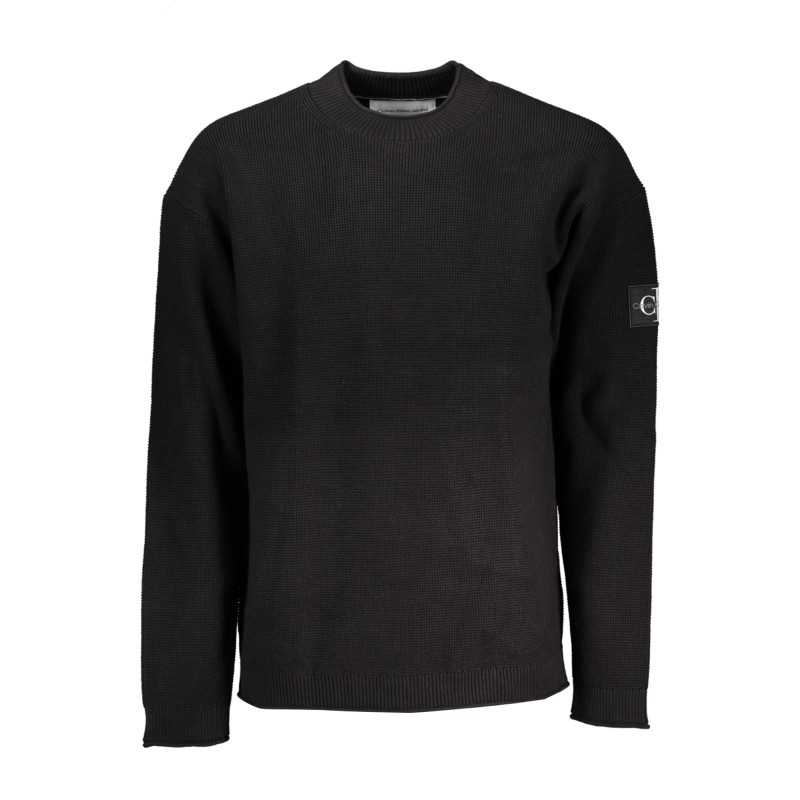 CALVIN KLEIN MEN'S BLACK SWEATER