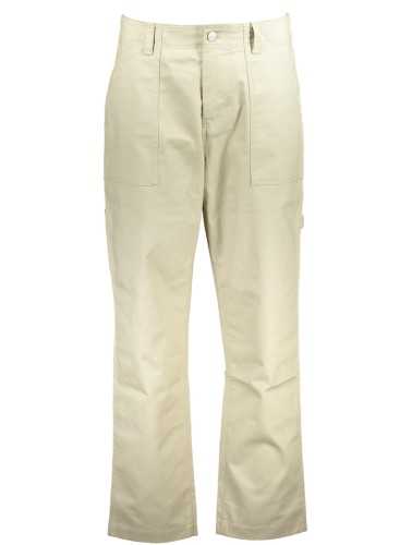 CALVIN KLEIN MEN'S BEIGE TROUSERS