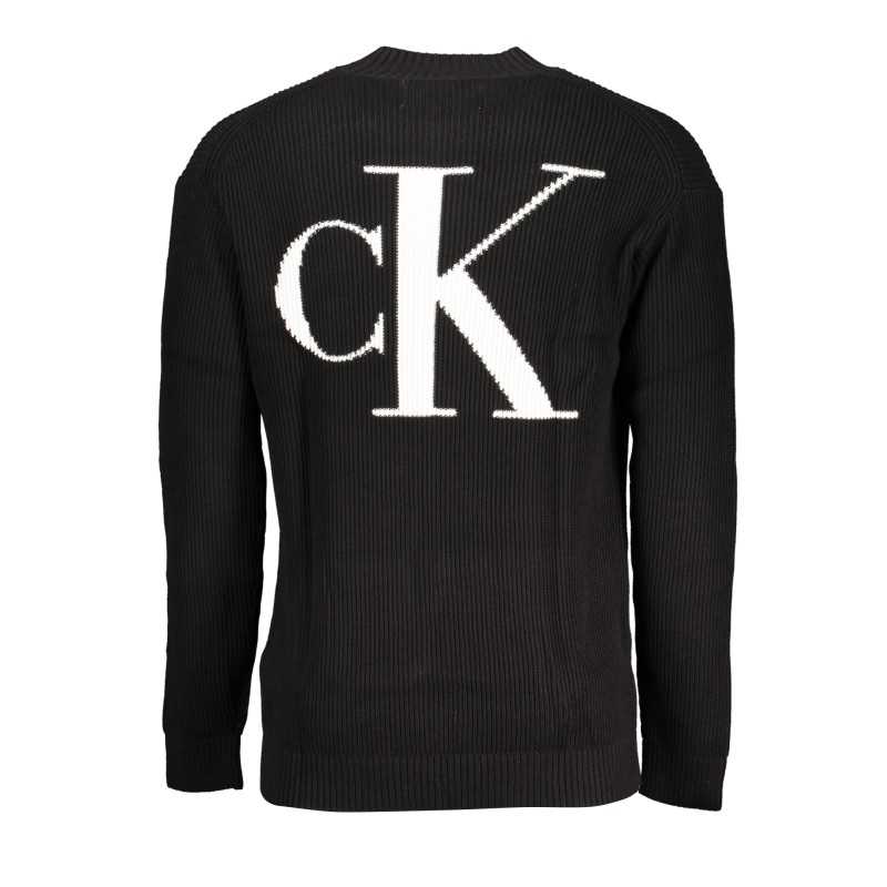 CALVIN KLEIN MEN'S BLACK SWEATER