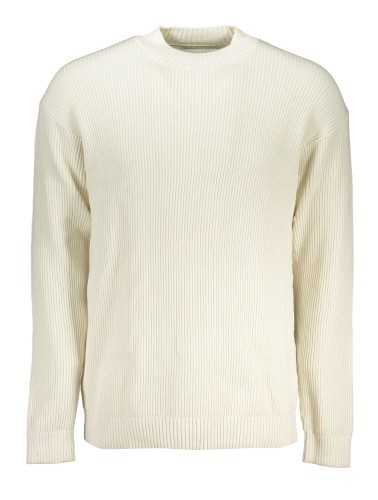 CALVIN KLEIN MEN'S WHITE SWEATER