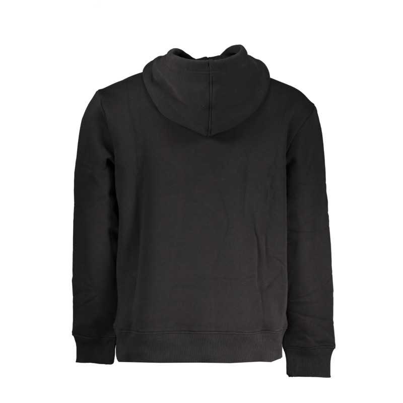 CALVIN KLEIN MEN'S BLACK ZIPLESS SWEATSHIRT