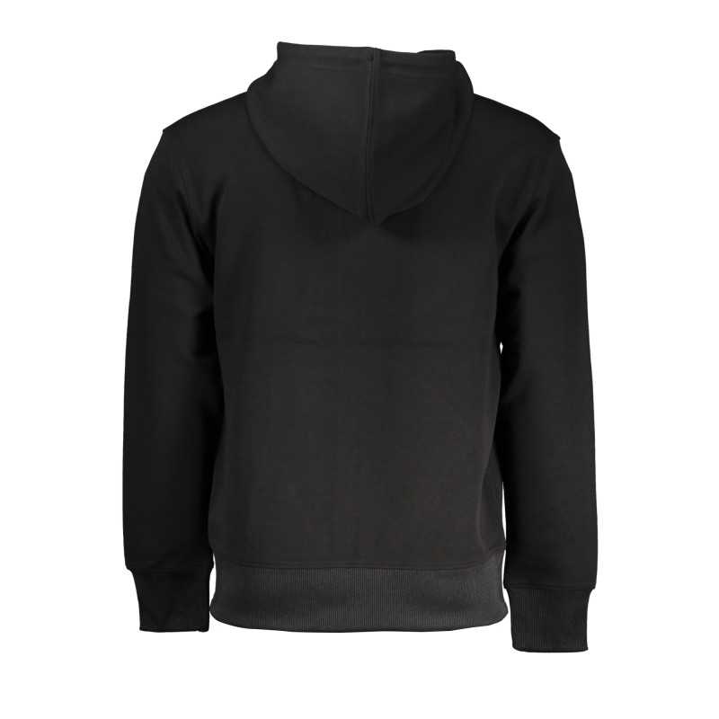 CALVIN KLEIN MEN'S BLACK ZIP SWEATSHIRT