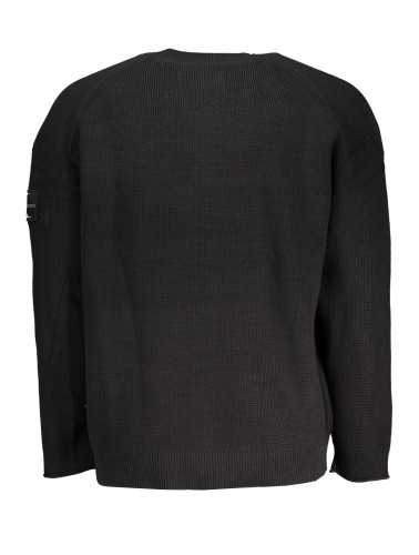 CALVIN KLEIN MEN'S BLACK CARDIGAN