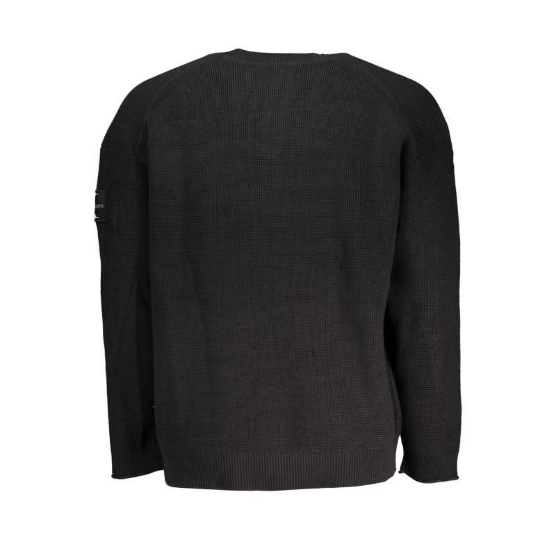 CALVIN KLEIN MEN'S BLACK CARDIGAN