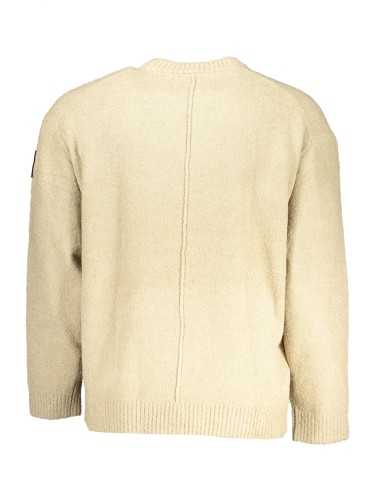 CALVIN KLEIN MEN'S BEIGE SWEATER