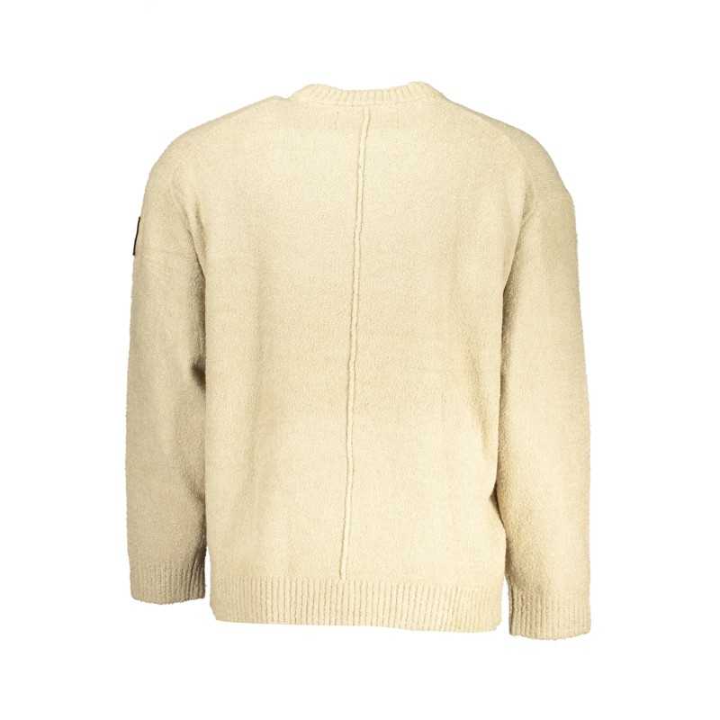 CALVIN KLEIN MEN'S BEIGE SWEATER