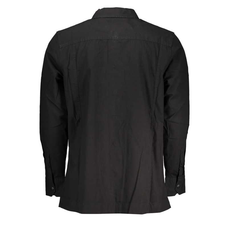 CALVIN KLEIN CAMICIA MANICHE LUNGHE UOMO NERO