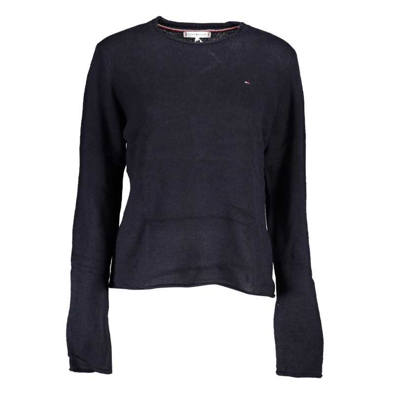 TOMMY HILFIGER WOMEN'S BLUE SWEATER