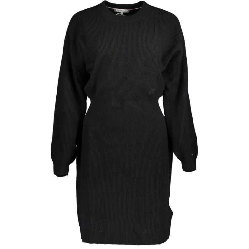 TOMMY HILFIGER WOMEN'S BLACK SHORT DRESS