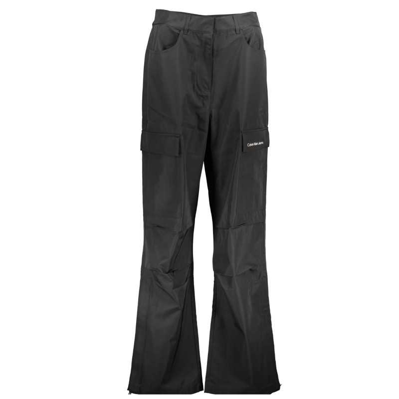 CALVIN KLEIN BLACK WOMEN'S TROUSERS