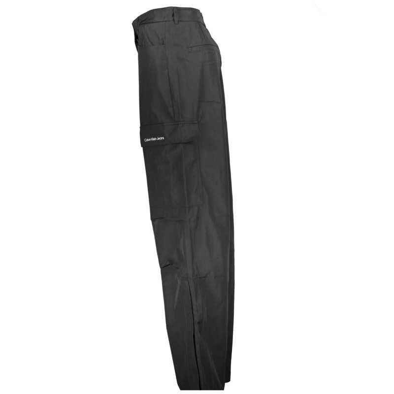 CALVIN KLEIN BLACK WOMEN'S TROUSERS