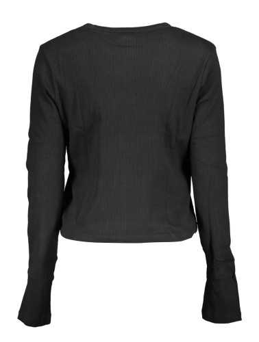 CALVIN KLEIN T-SHIRT MANICHE LUNGHE DONNA NERO