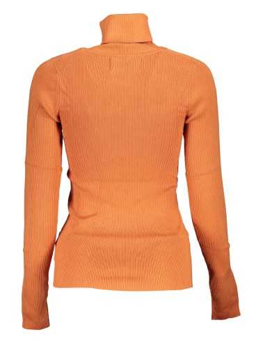 CALVIN KLEIN WOMEN'S ORANGE SWEATER