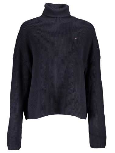 TOMMY HILFIGER WOMEN'S BLUE SWEATER