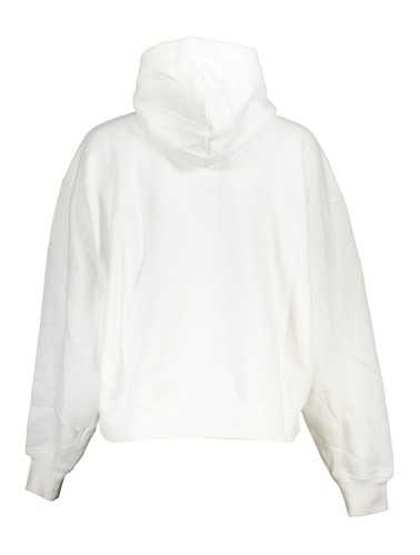 CALVIN KLEIN WOMEN'S ZIPLESS SWEATSHIRT WHITE