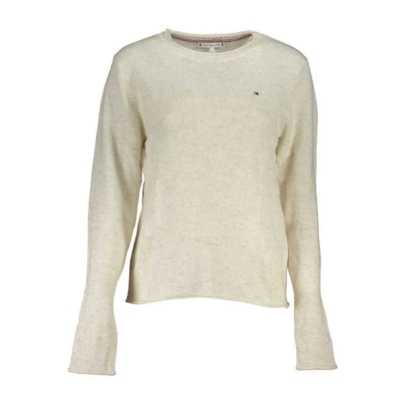 TOMMY HILFIGER WOMEN'S WHITE SWEATER