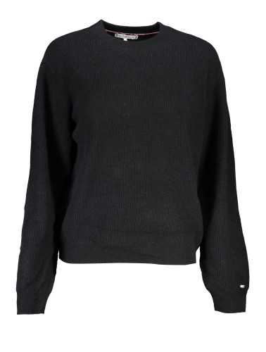 TOMMY HILFIGER WOMEN'S BLACK SWEATER