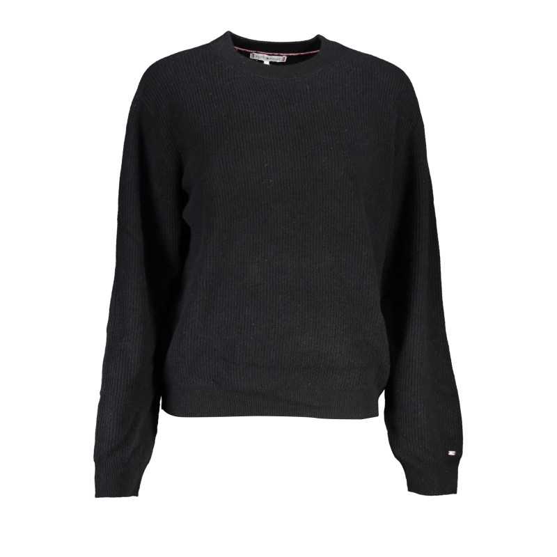 TOMMY HILFIGER WOMEN'S BLACK SWEATER