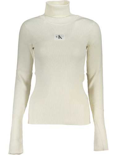 CALVIN KLEIN WOMEN'S WHITE SWEATER