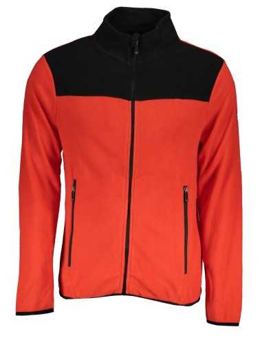 NORWAY 1963 MEN'S RED ZIP SWEATSHIRT