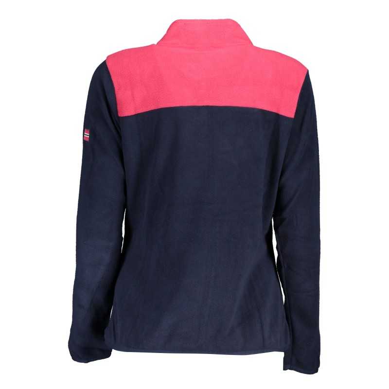 NORWAY 1963 WOMEN'S BLUE ZIP SWEATSHIRT