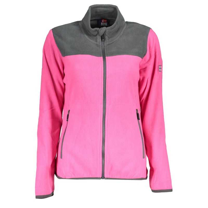 NORWAY 1963 WOMEN'S PINK ZIP SWEATSHIRT