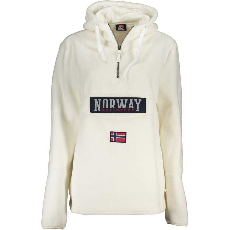 NORWAY 1963 WOMEN'S ZIPLESS SWEATSHIRT WHITE