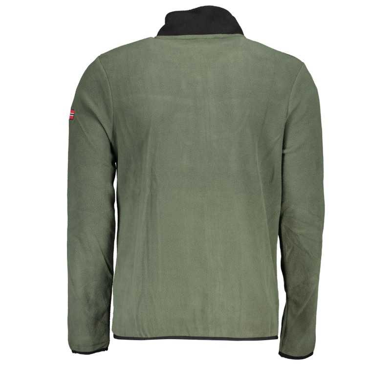 NORWAY 1963 MEN'S GREEN ZIP SWEATSHIRT