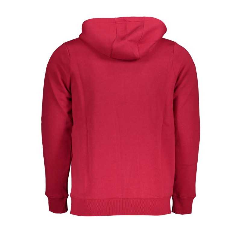 NORWAY 1963 MEN'S RED ZIP SWEATSHIRT