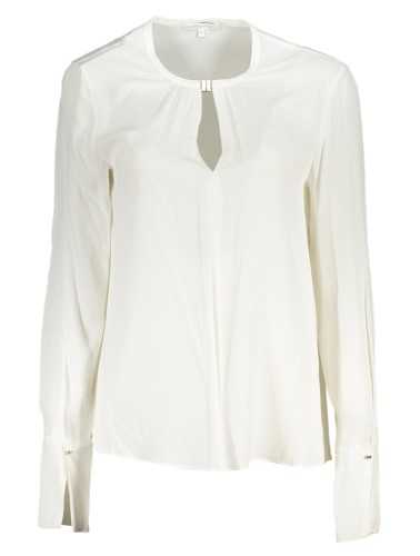 PATRIZIA PEPE WOMEN'S LONG SLEEVE SHIRT WHITE