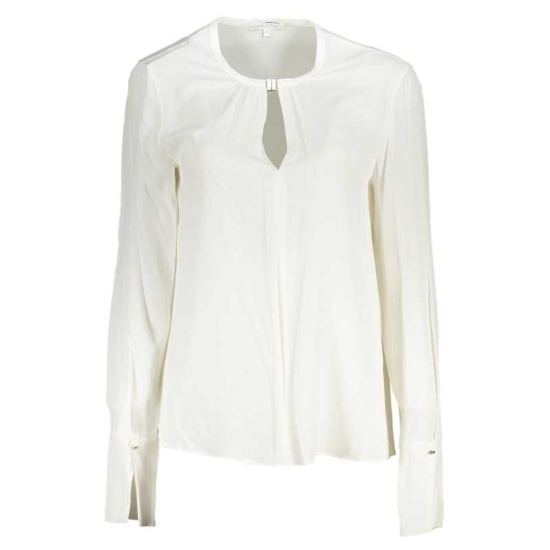 PATRIZIA PEPE WOMEN'S LONG SLEEVE SHIRT WHITE