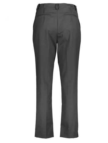 PATRIZIA PEPE BLACK WOMEN'S TROUSERS