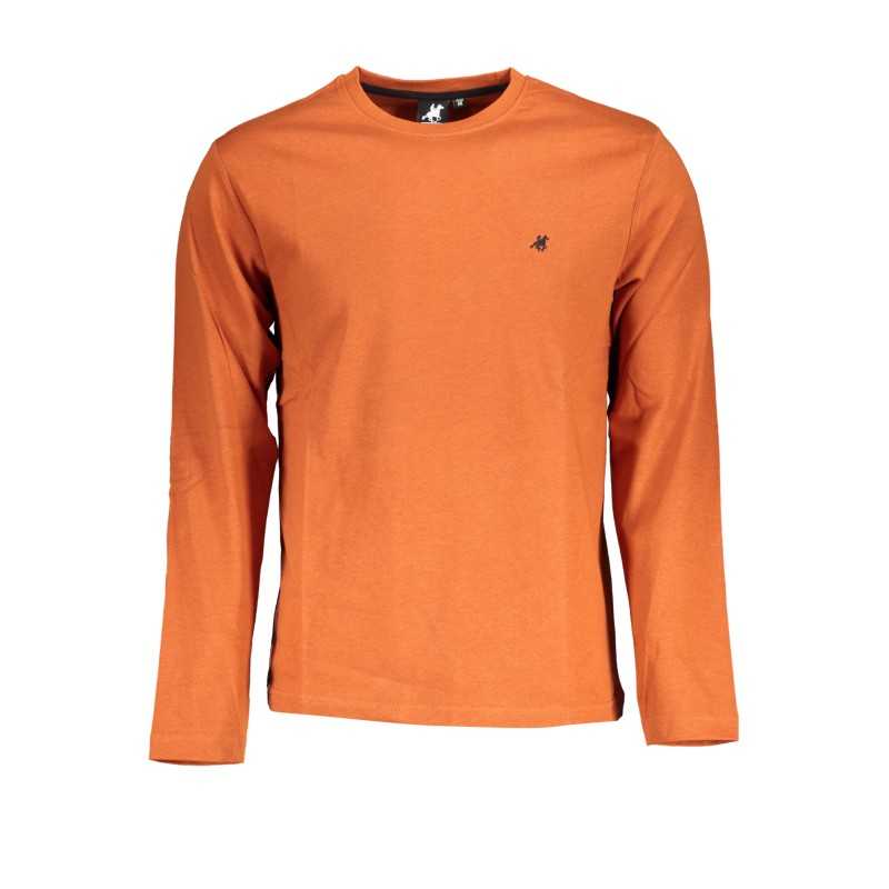 US GRAND POLO MEN'S LONG SLEEVE T-SHIRT BRONZE